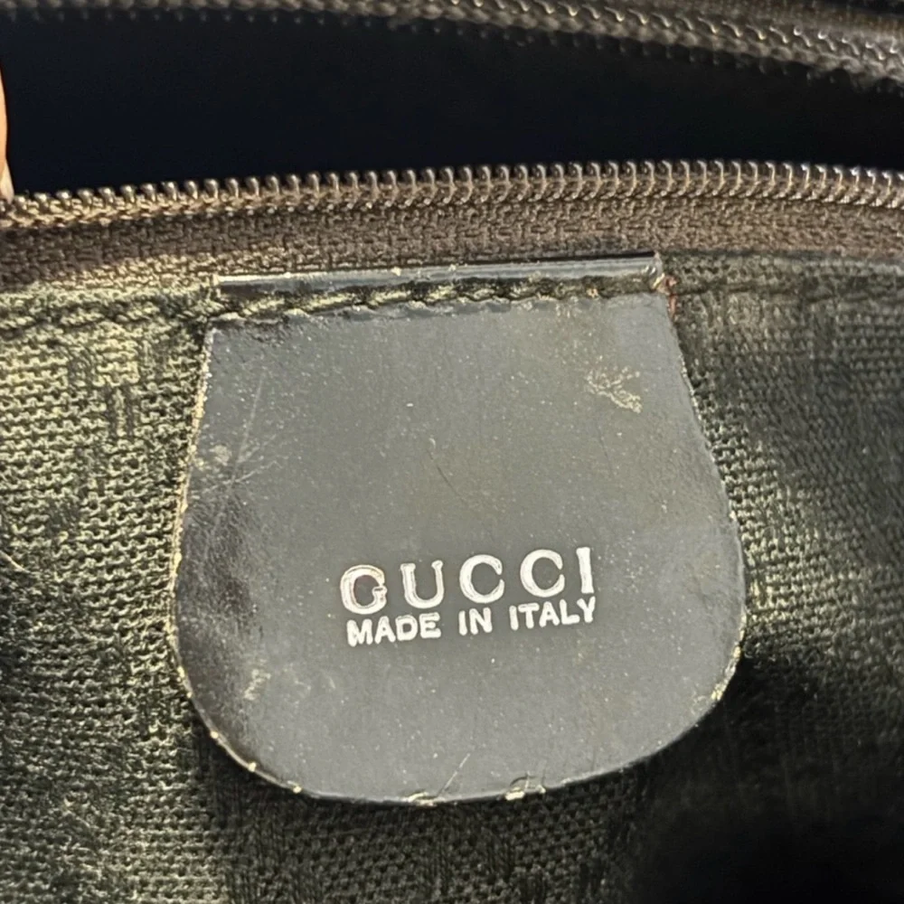 GUCCI Bamboo Bag Tom Ford Period Black 2 way Bag Includes COA